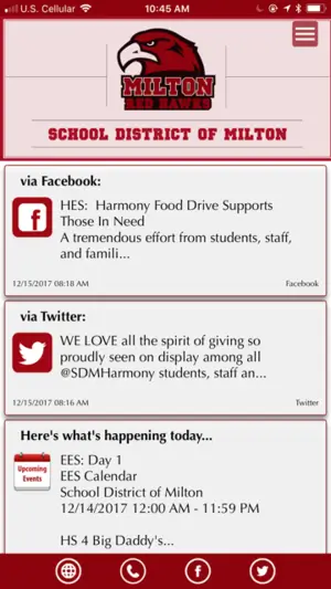 milton school district app